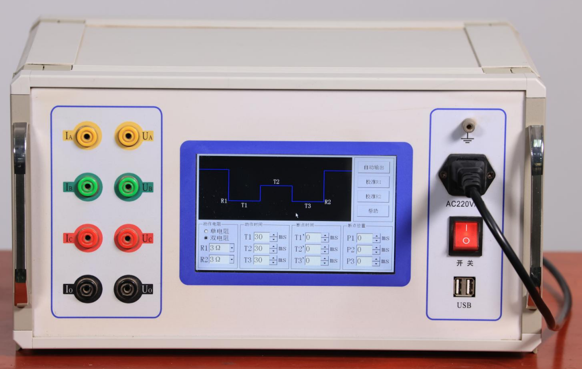 变压器有载分接开关测试仪的电气性能指标(图1) 变压器有载分接开关测试仪的电气性能指标(图1)